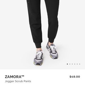 Figs Zomora Black Jogger Scrub Pant